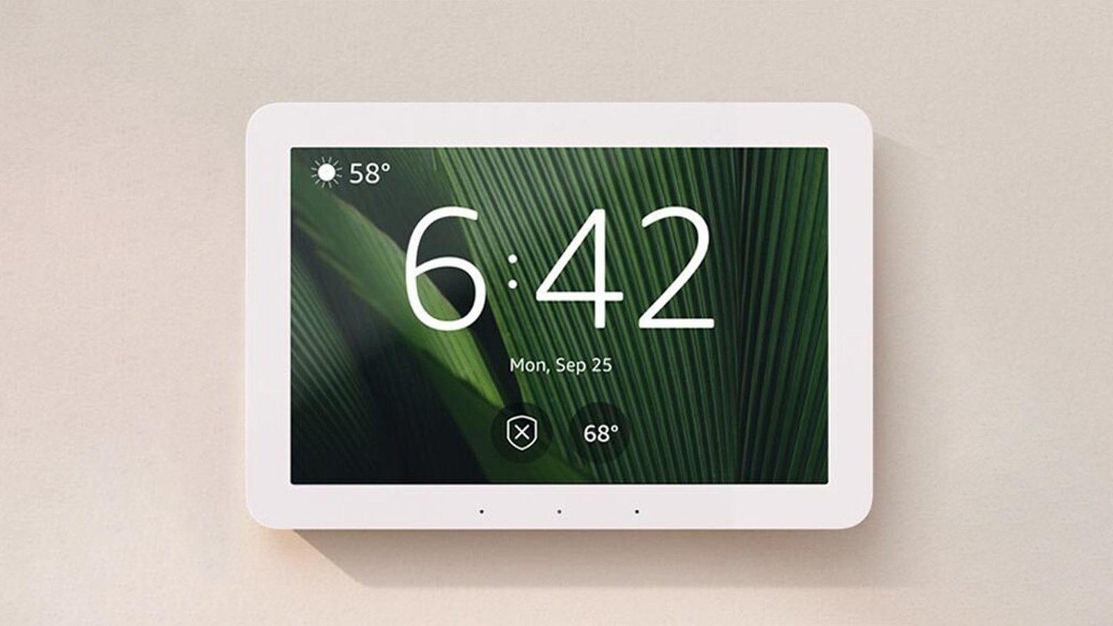 Amazon Echo Hub wall-mounted smart home control panel