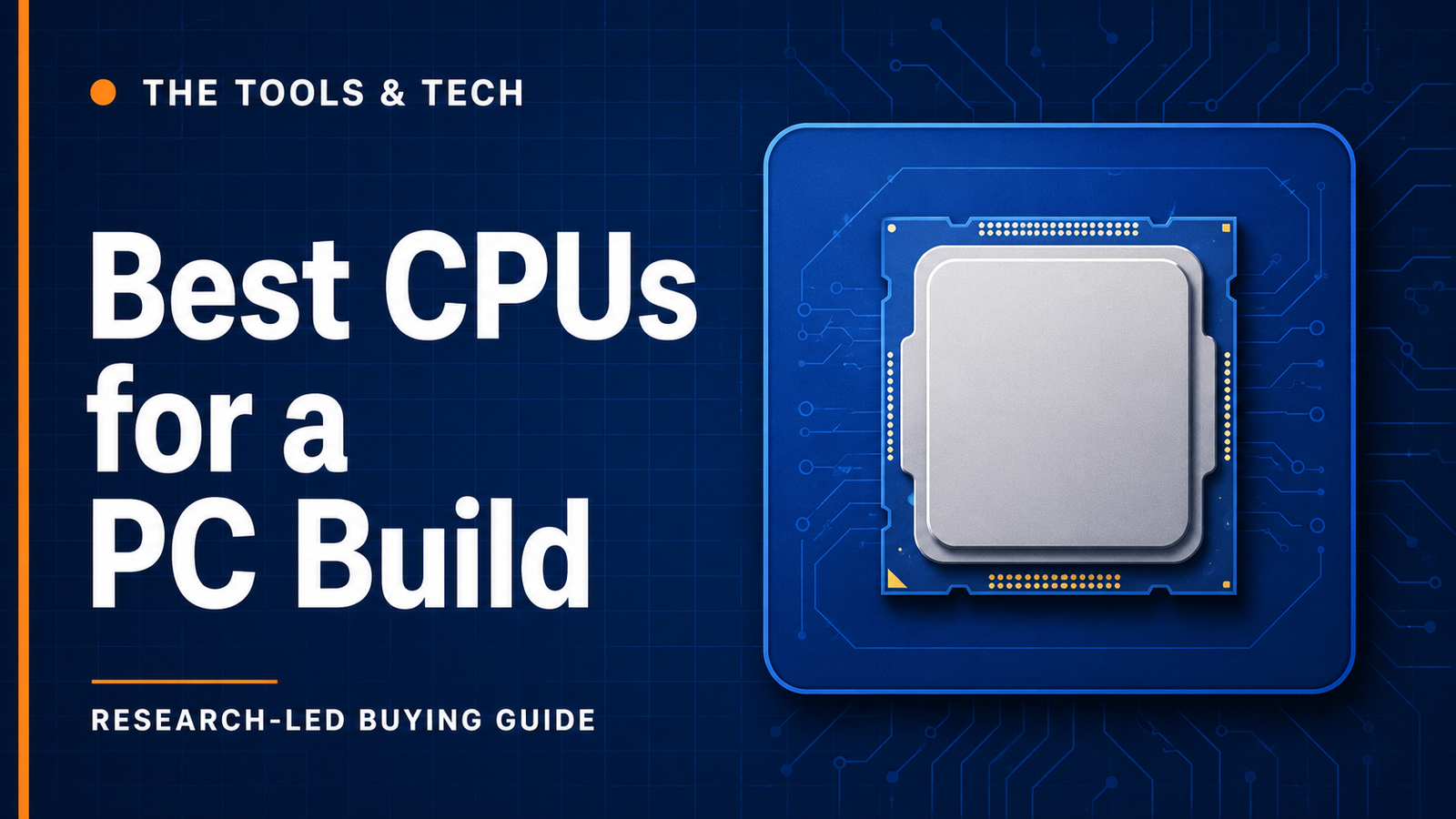 Editorial illustration for Best CPUs for a PC Build
