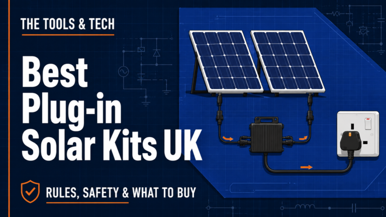 Editorial illustration for Best Plug-in Solar Kits UK