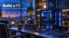 PC components and hardware for a custom PC build