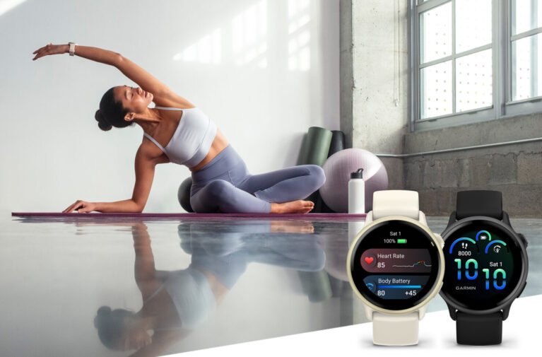 Garmin vívoactive 6 smartwatch in four official colour options