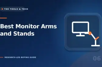 Editorial illustration for Best Monitor Arms and Stands