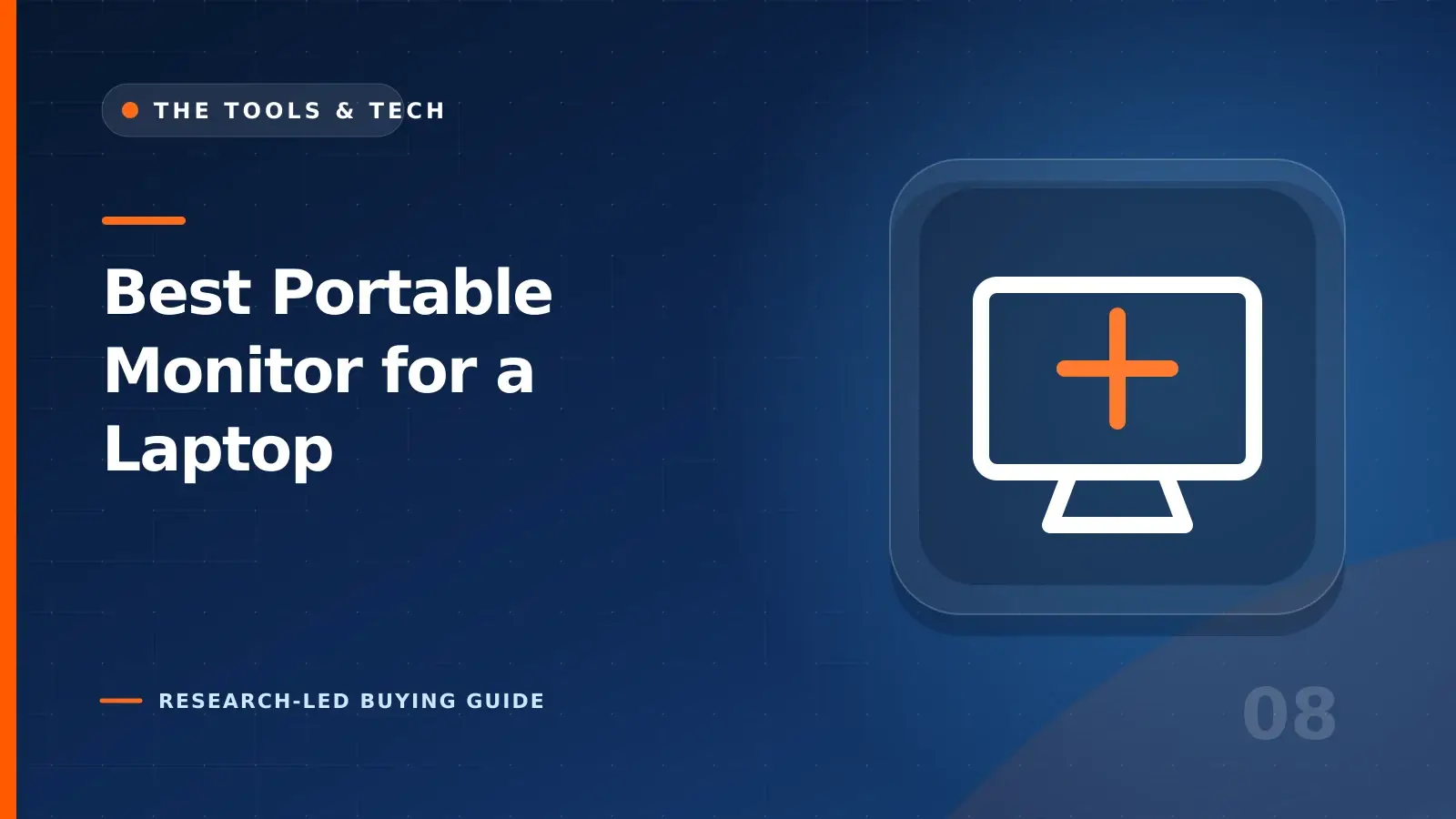 Editorial illustration for Best Portable Monitor for a Laptop