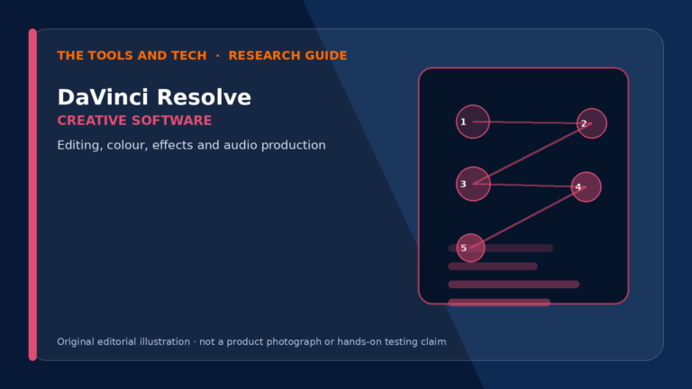 DaVinci Resolve editorial guide illustration