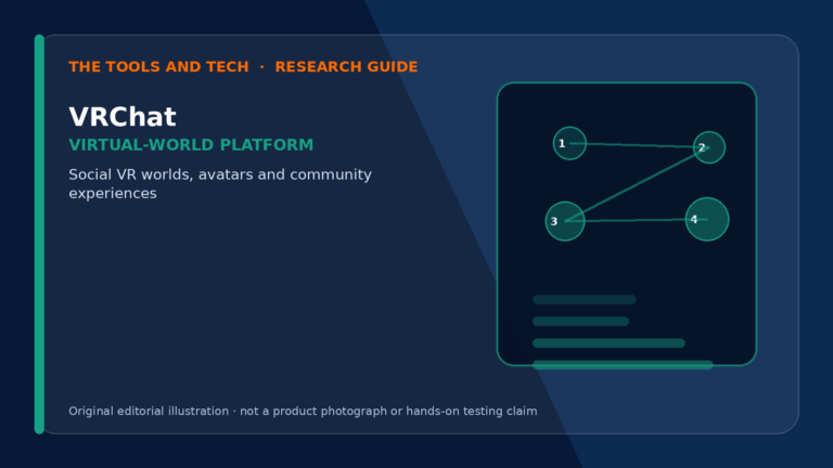VRChat editorial guide illustration