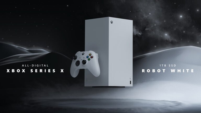 Xbox Series X 1TB Digital Edition in Robot White with Xbox Wireless Controller
