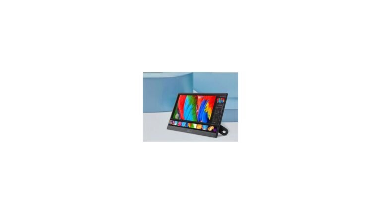 ASUS ZenScreen MB169CK portable monitor on its detachable stand