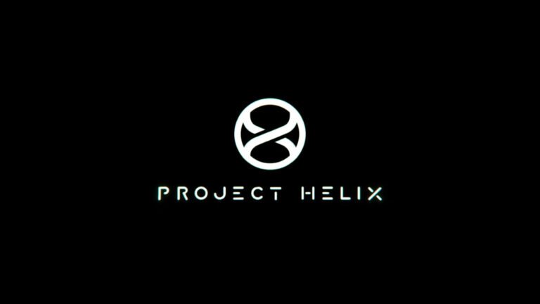 Official Xbox Project Helix announcement artwork showing the announced console concept; final retail hardware may differ